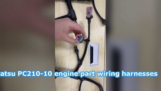 Bộ dây nối bộ phận động cơ Komatsu PC210-10 6755-81-9310