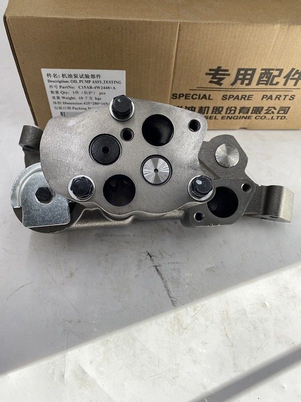 Loader bánh xe Shangchai Engine phụ tùng C15AB 4W2448 Một bơm dầu để thay thế