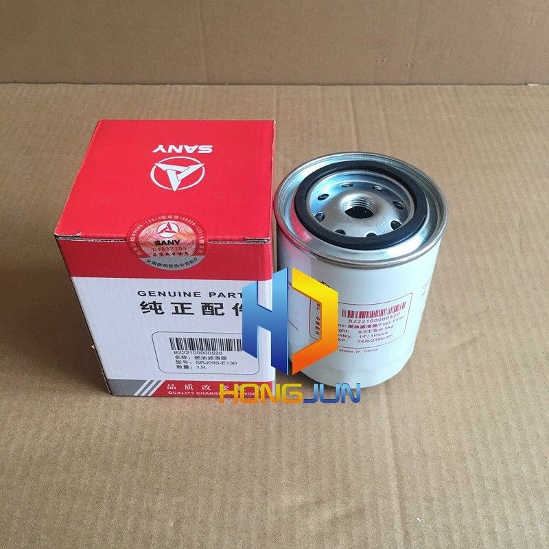Động cơ diesel Sany bộ phận máy đào, B222100000520 Bộ lọc nhiên liệu máy đào