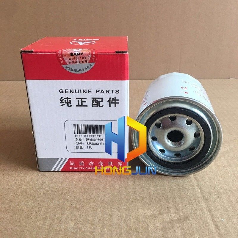 Động cơ diesel Sany bộ phận máy đào, B222100000520 Bộ lọc nhiên liệu máy đào
