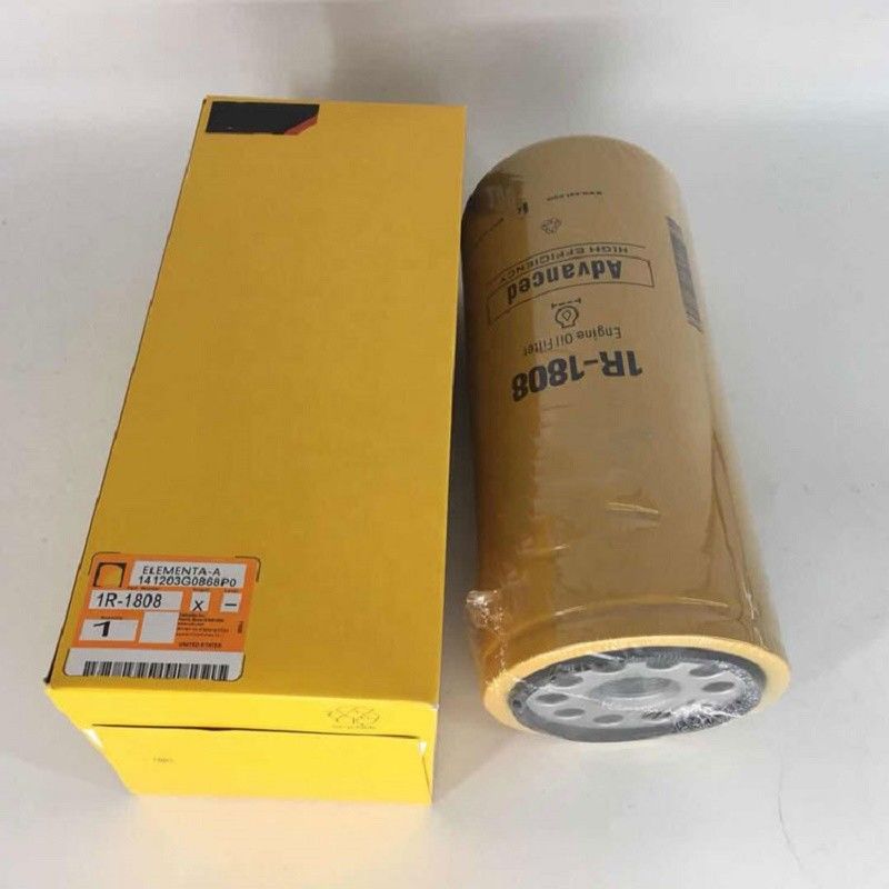 Bộ lọc dầu động cơ động cơ xăng tương đương 1R1808 cho Caterpillar