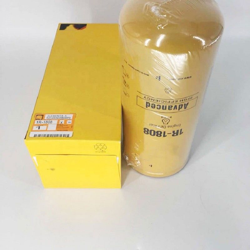 Bộ lọc dầu động cơ động cơ xăng tương đương 1R1808 cho Caterpillar