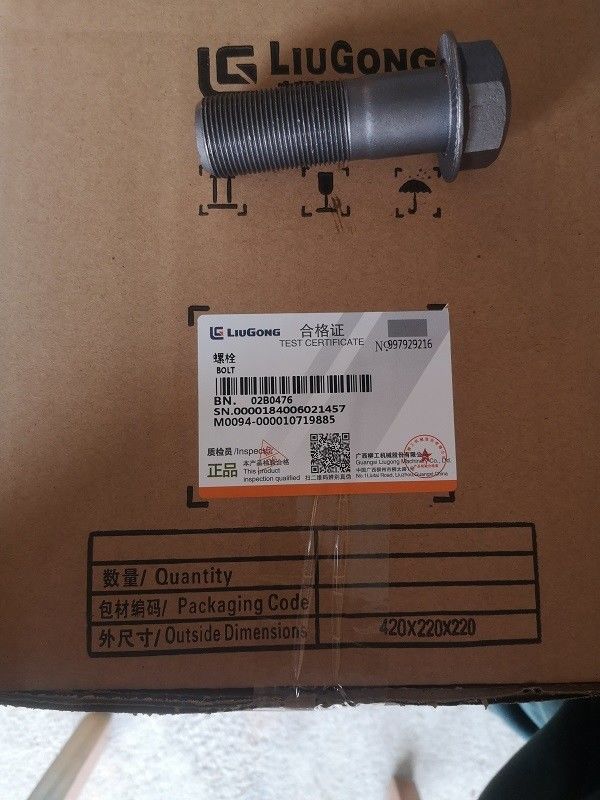 Chiếc đinh đinh thép không gỉ 02B0476/02B0718/02B0353/00B0058/01B1387 cho Liugong