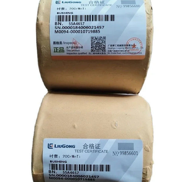 Màu sắc gốc Sintered đồng Flange bột kim loại thép Bushing 55A4657 Bush cho Liugong