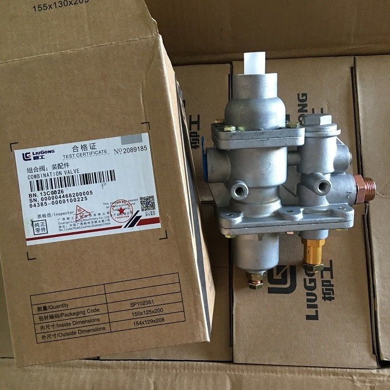 Đảm bảo CLG856 Wheel Loader 13C0026 Oil-Water Separator Combination Valve cho Liugong