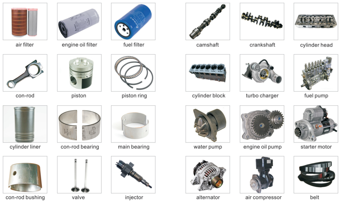 ISUZU Động cơ 4bg1 4bg1t Hitachi Zax120 Zx120 Phân tích nguyên bản Đường kéo chính hãng 8971720400