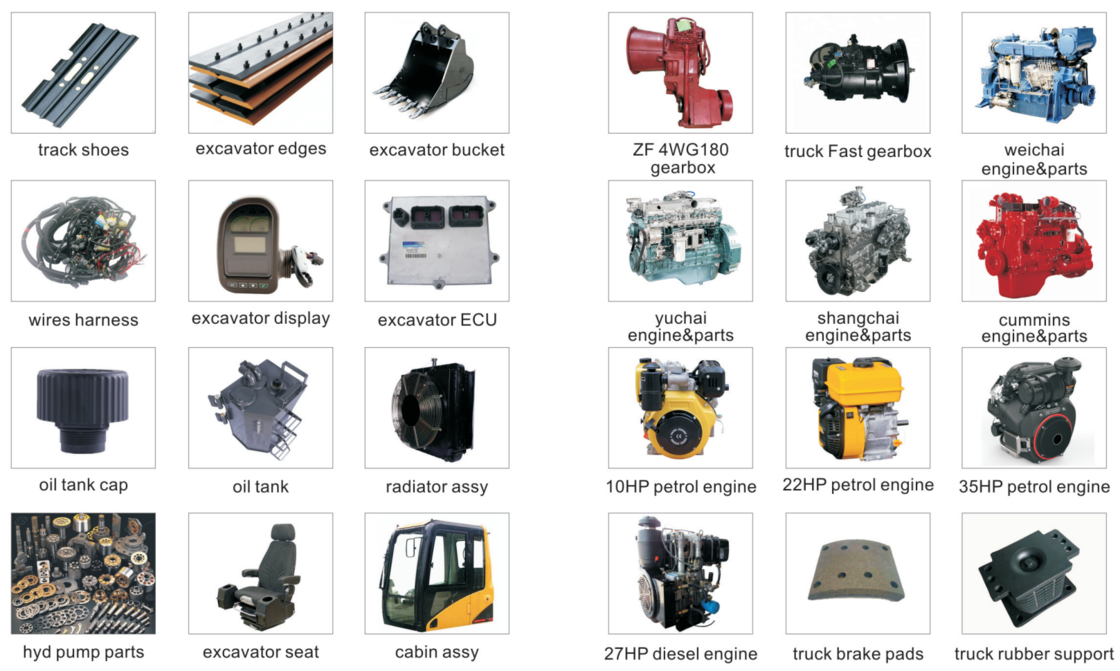 ISUZU Động cơ 4bg1 4bg1t Hitachi Zax120 Zx120 Phân tích nguyên bản Đường kéo chính hãng 8971720400